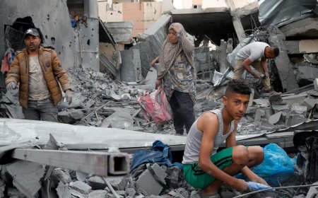 غزه کښې داسرائيلو حملې جاري،نور43 کسان شهيدان