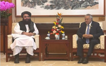 بيجنګ: داسحاق ډار اميرخان متقي اؤ او وانګ يي سره ملاقات، دسي پيک افغانستان پورې په پراختيا اتفاق