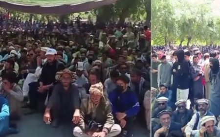 بره چترال کښې دسړک نۀ مکمل کيدو خلاف داولس احتجاج