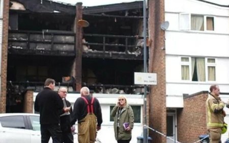 لندن کښې لګيدو پېښه،پاکستاني زنانه اؤ درې ماشومان مړۀ