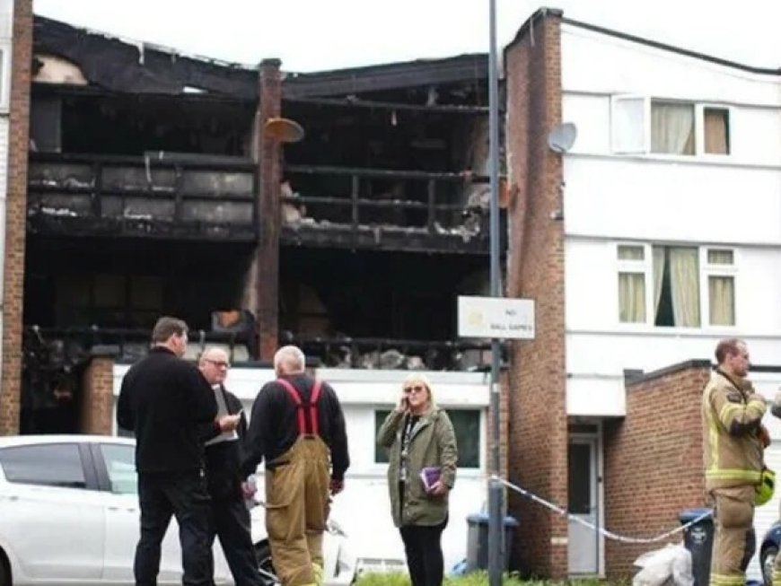 لندن کښې لګيدو پېښه،پاکستاني زنانه اؤ درې ماشومان مړۀ