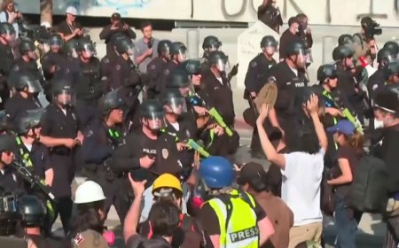 دټرمپ دايميګريشن پاليسيو خلاف احتجاج دتشدد شکل اختيار کړو