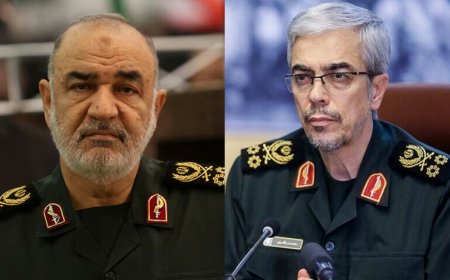 په ايران داسرائيلو لويه حمله، دوسله والو فوجونو اؤ پاسداران انقلاب مشران اؤ شپږ جوهري سائنسدانان شهيدان