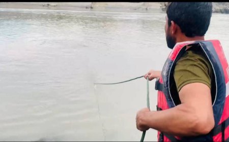 په کوهاټ کې يوې مور خپل دوه کلن زوی سيند ته غورځولی