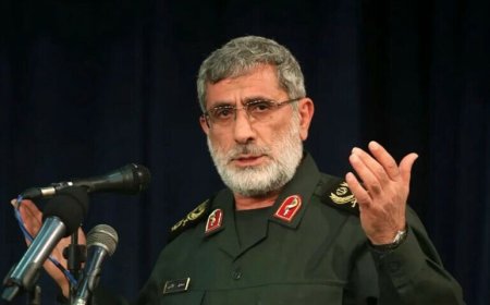 تهران،دپاسداران انقلاب دالقدس فورس مشر اسماعيل قاني ژوندے  راڅرګند شو