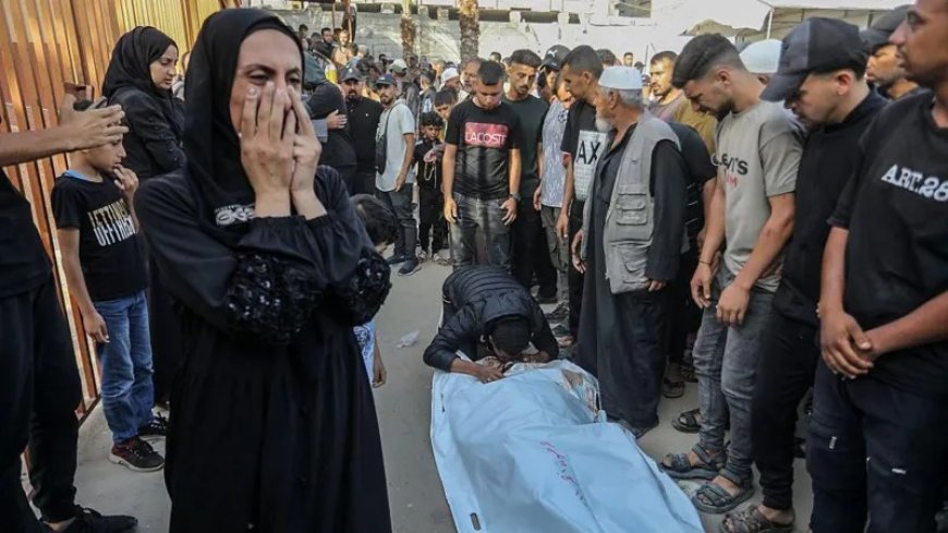 غزه کښې دامداد تقسيمولو مرکز سره نزدې داسرائيلو حمله،٣١ مړۀ،١٥٠و نه زيات ژوبل