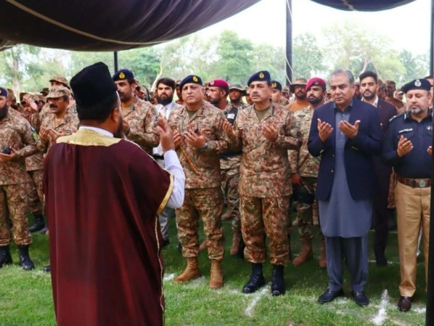 په دهشت ګردۍ کښې ککړ هر سهولت کار، مددګار اؤ مجرم به تر احتساب لاندې راوستل کيږي، فيلډ مارشل