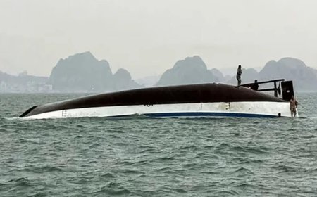 په ويتنام کښې دسيلګرو کشتۍ ډوبيدو له امله ٢٧ کسان مړۀ