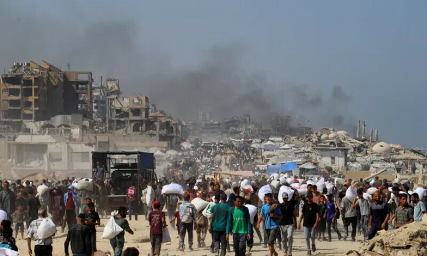 غزه کښې داسرائيلو حملې،101 فلسطينيان شهيدان