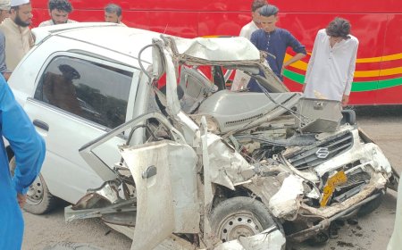 په کوهاټ کښې يوې ټرافيکي پېښې مهال دوه تنه مړه شوي