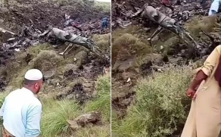 دخېبرپښتونخوا حکومت باجوړ ته دامداد وړلو په دوران مهمندو کښې تباه شو،ددوه پائيلټانو پشمول ٥ شهيدان