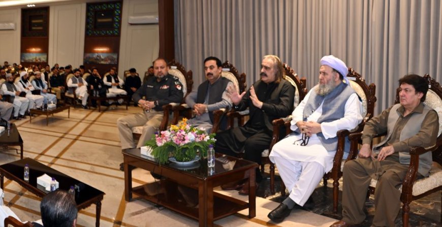 اپريشن اؤ دمقامي ابادۍ کډې کول په يو صورت هم دمنلو وړ نۀ دي,وزيراعلى هاؤس کښې جرګه