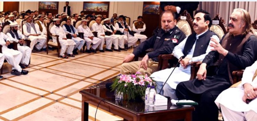 امن زمونږ بنيادي ضرورت دے،دوزيراعلى په مشرۍ دکرمې جرګه