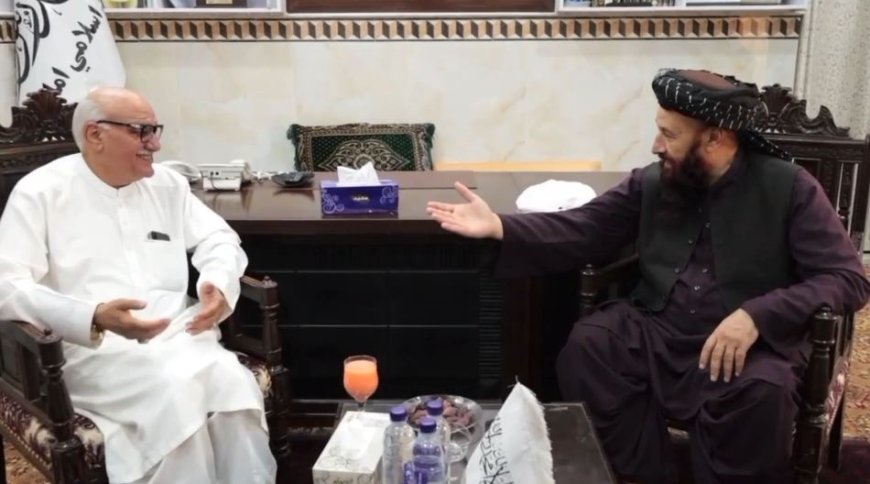 پېښور،  دميا افتخار حسين دافغان قونصل جنرل سره ملاقات