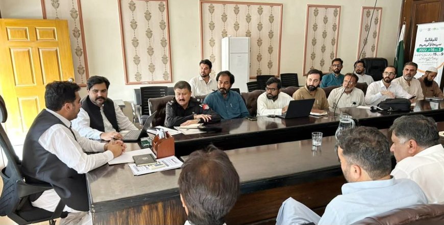 د کوهاټ ډپټي کمېشنر ويلي، پوليو ويروس به د ولس په ملاتړ سره ختمولی شي