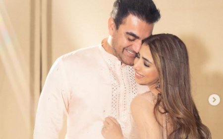 بهارتي اداکار ارباز خان د٥٧ کلونو عمر کښې ددويم بچي پلار جوړ شو