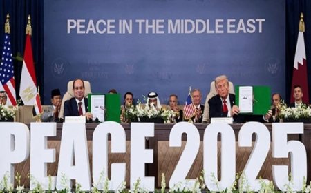امريکې، مصر، قطر اؤ ترکي په غزه امن معاهده لاسليکونه وکړل