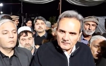 افغانستان په پاکستان کښې سياسي انتشار پيدا کوي، حيدرهوتي