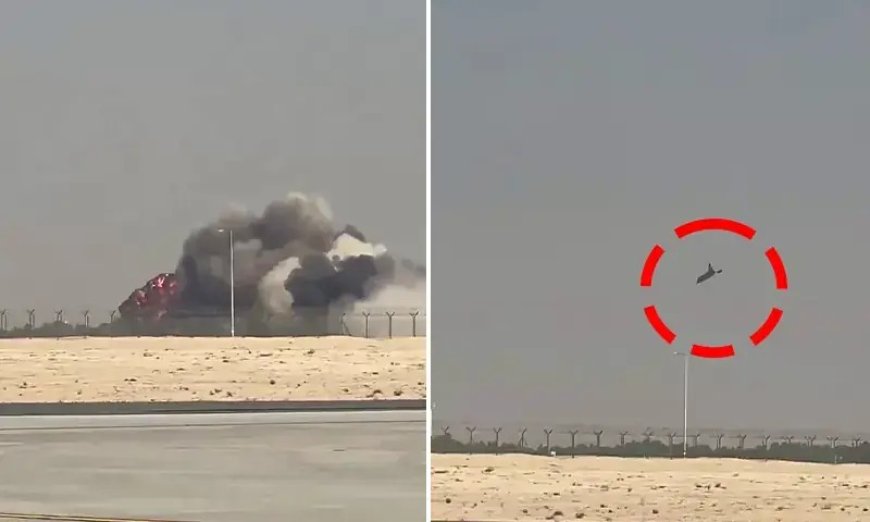 دوبئ ائيرشو کښې  دبهارتي فضائيې جنګي طياره تيجس تباه شوه