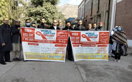 کوهاټ ، اېډز ناروغۍ مخنيوي  په اړه د عامه پوهاوي نړيواله ورځ ونمانځل شوه