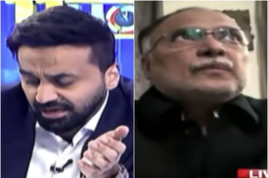 احسن اقبال  په لائيو شو کښې په زوره داف ائير کيدو تاثر رد کړو