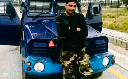 نوښار، جنج کښې  په ډزو پوليس کمانډو پحق ورسيدو