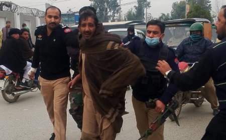 پېښور کښې ١٦ پېشه ور ګداګر ګرفتار