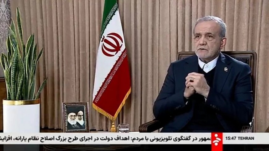 ددې هنګامه ارايۍ اؤ دهشت ګردۍ پشا امريکا اؤ اسرائيل دي،ايراني صدر