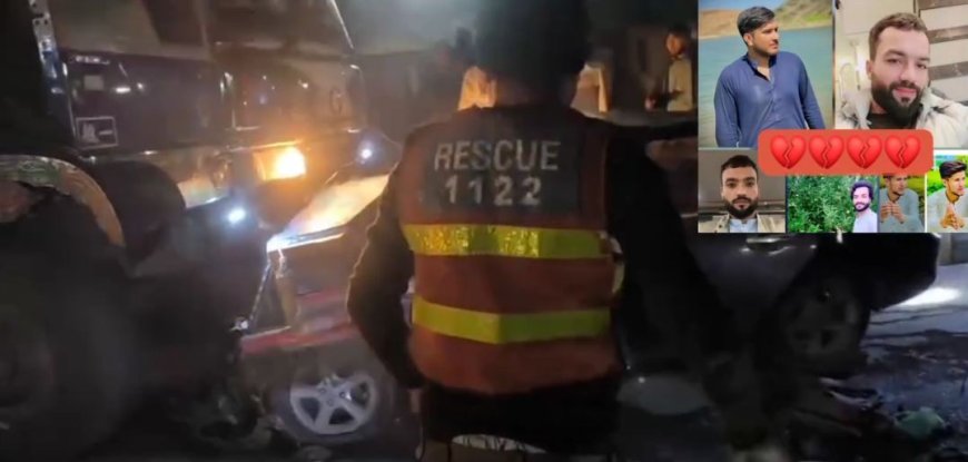 جمرود کښې ټريفکي پېښه،  څلور مړۀ