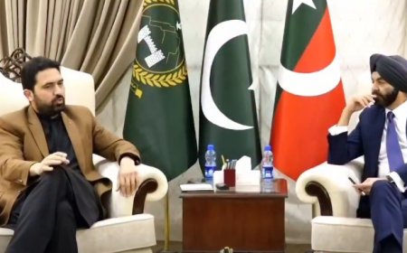 دوزيراعلى سهيل افريدي دعالمي بينک صدر سره ملاقات