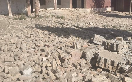 کوز جنوبي وزيرستان کښې سکول په بمونو والوزول شو