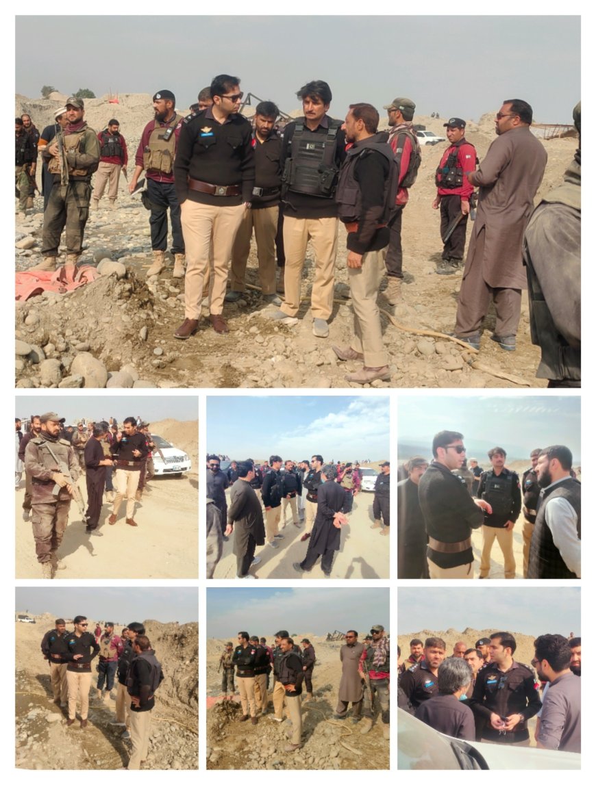 نوښار کښې دپلے سر ګولډمائيننګ خلاف مشترکه موثره اپريشن،١٧ کسان ګرفتار،ګڼ مرکزونه ړنګ