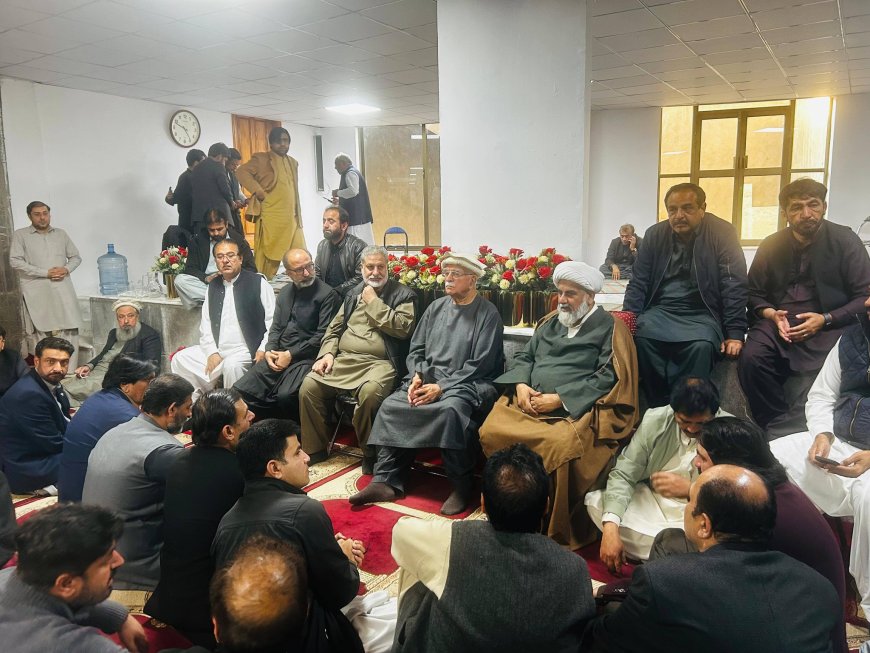 د اپوزيشن اتحاد دمطالبو پوره کيدو پورې  دپارليمنټ هاؤس ددهرنې جاري ساتلو اعلان