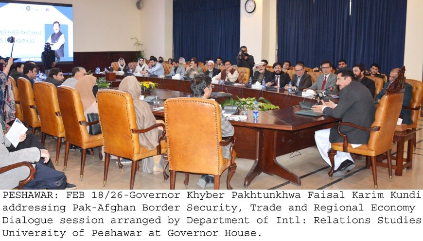 افغانستان سره په سياسي خبرو يقين ساتم،ګورنر فيصل کريم کندي