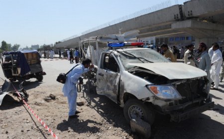 لکي مروت کښې دپوليسو په  ګاډي بمي چاؤدنه، شپږ اهلکار شهيدان