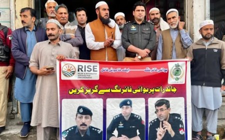 چارسده کښې دهوائي ډزو خلاف اګاهي واک