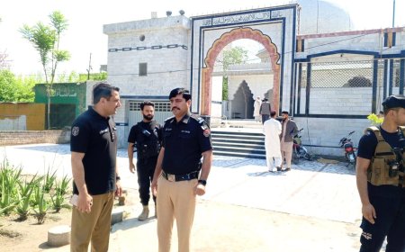 پېښور کښې دوړوکي اختر په موقعه فول پروف سيکورټي پلان تيار