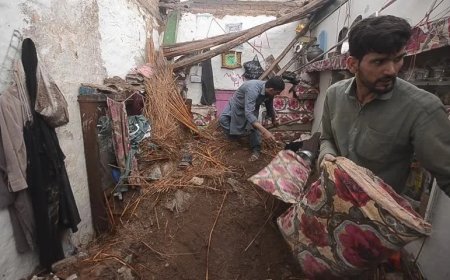 خېبرپښتونخوا  کښې دبارانونو له امله ١٧ کسان مړۀ،٥٦ ژوبل