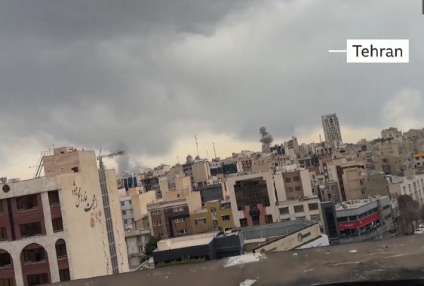 دامريکې اؤ اسرائيلو په تهران بيا بمباري،ګڼ کسان مړۀ