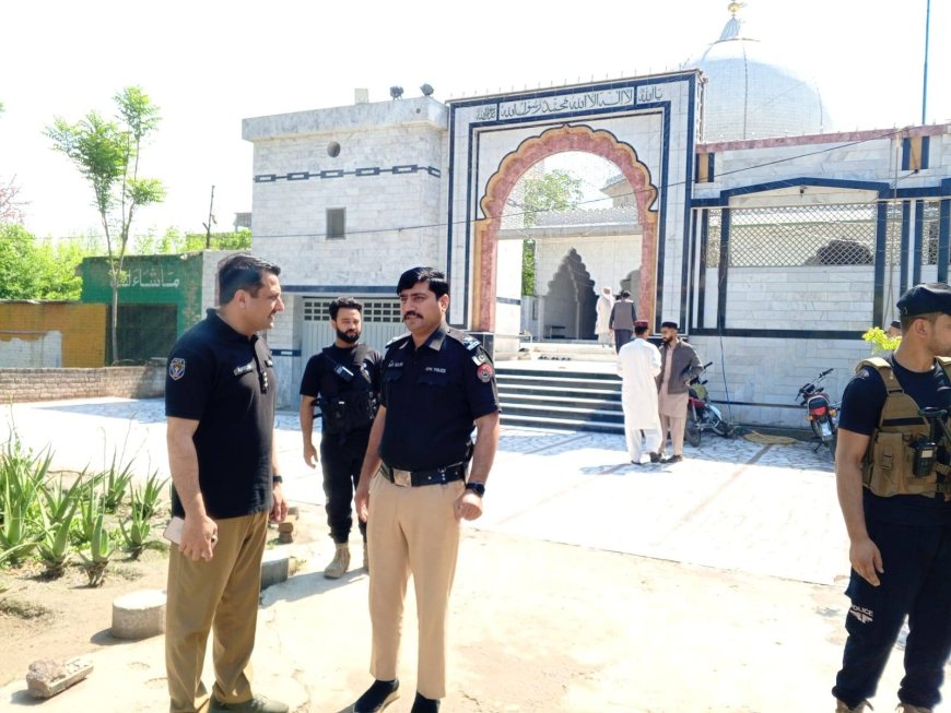 پېښور کښې دوړوکي اختر په موقعه فول پروف سيکورټي پلان تيار