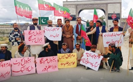 جنوبي وزيرستان، دتيلو بيعو کښې دزياتوالي خلاف دپي ټي ائي احتجاج